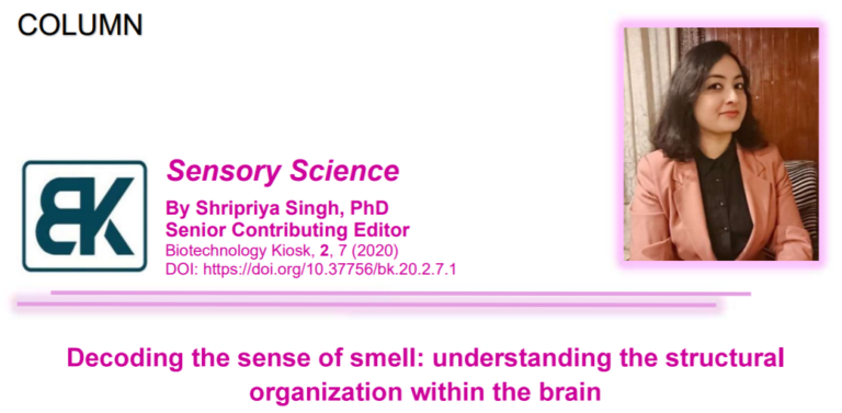Sensory science - Biotechnology Kiosk